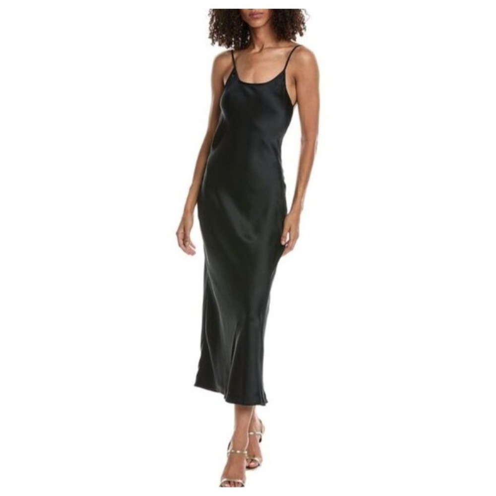 CHRLDR Dress Size X-Small Black Slip Maxi Ariella